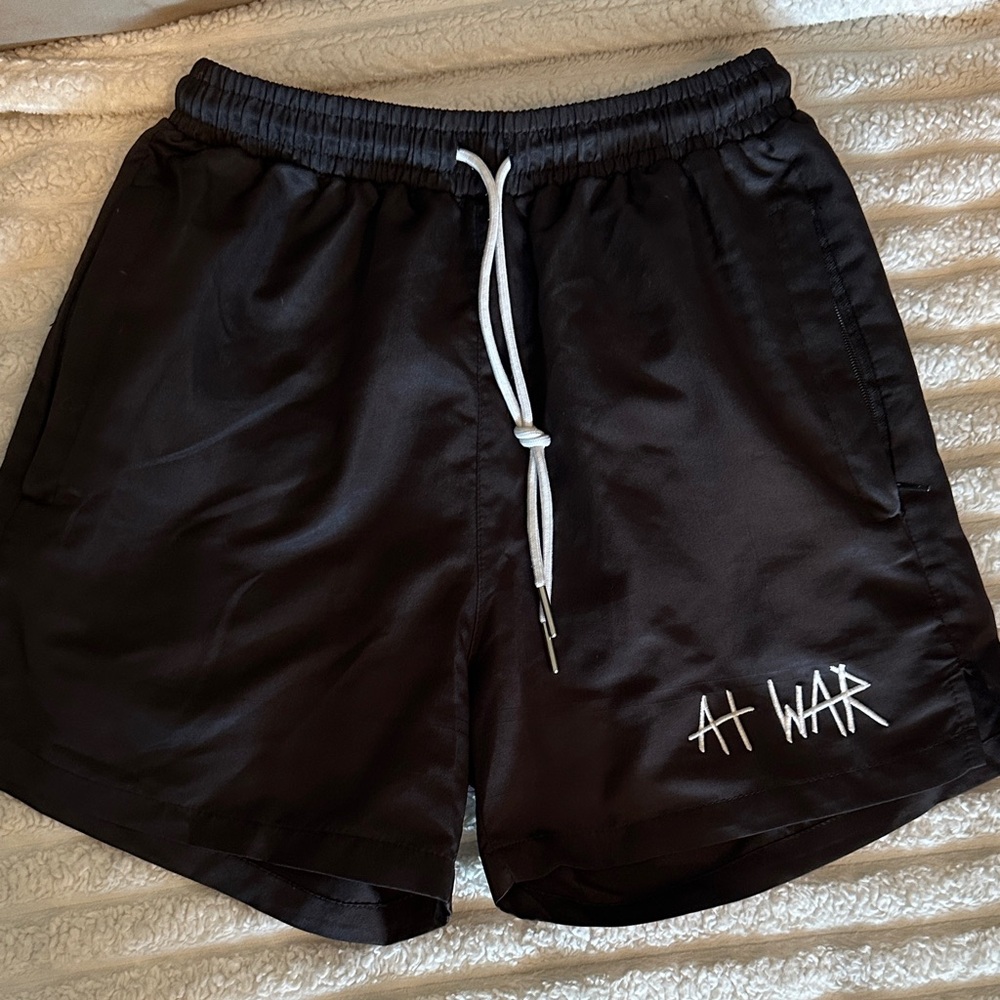 At War Black Men's Shorts